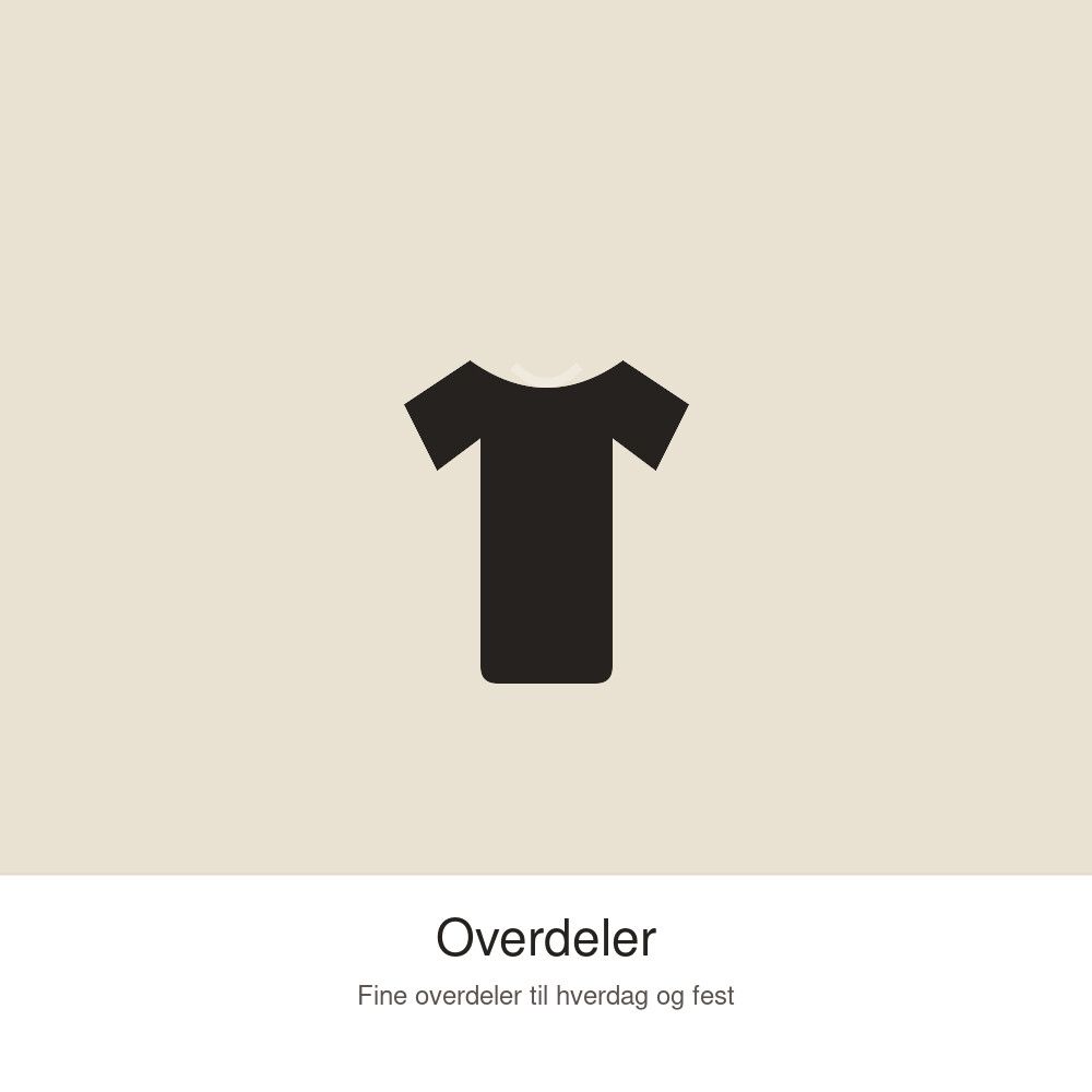 Overdeler til baby og barn fra størrelse 50 til 92